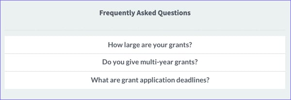 grantmaker-faq