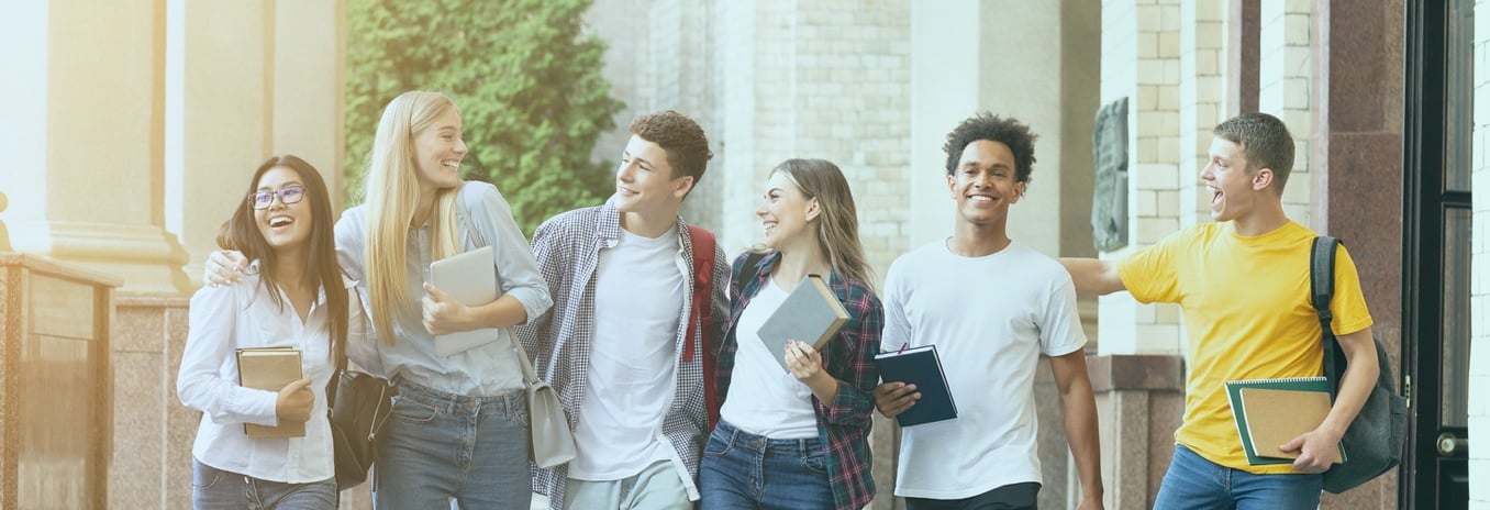 Happy-students